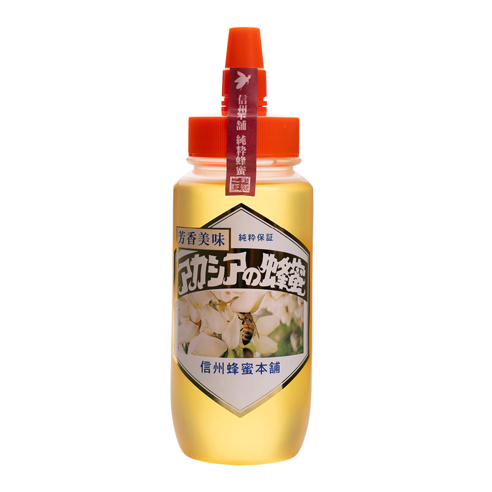 JILLELEEです(*^^*)　アカシア蜜４本&アカシア蜜500g２本 アカシアの蜂蜜500gポリ入｜はちみつ専門の通販サイト｜信州蜂蜜本舗