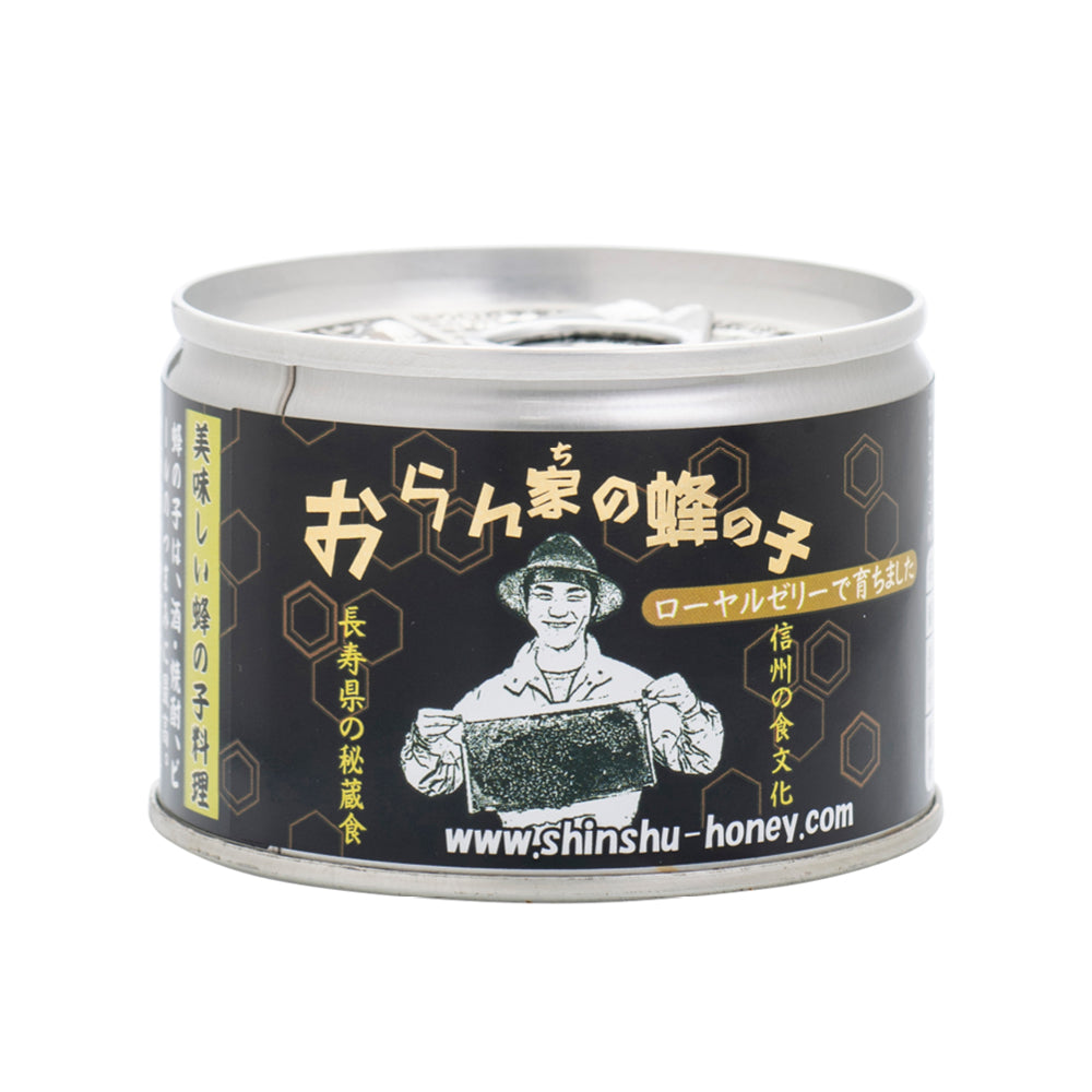 おらん家の蜂の子缶詰 140g｜はちみつ専門の通販サイト｜信州蜂蜜本舗